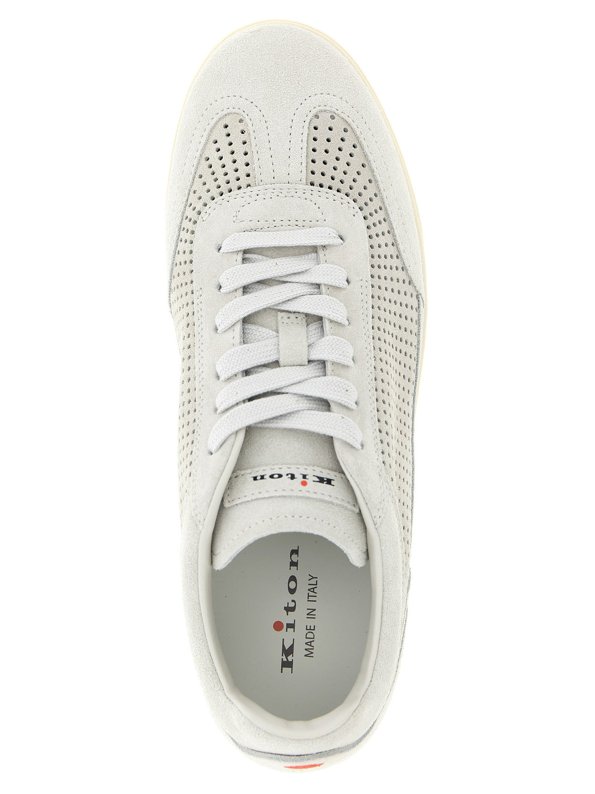 KITON - Suede sneakers