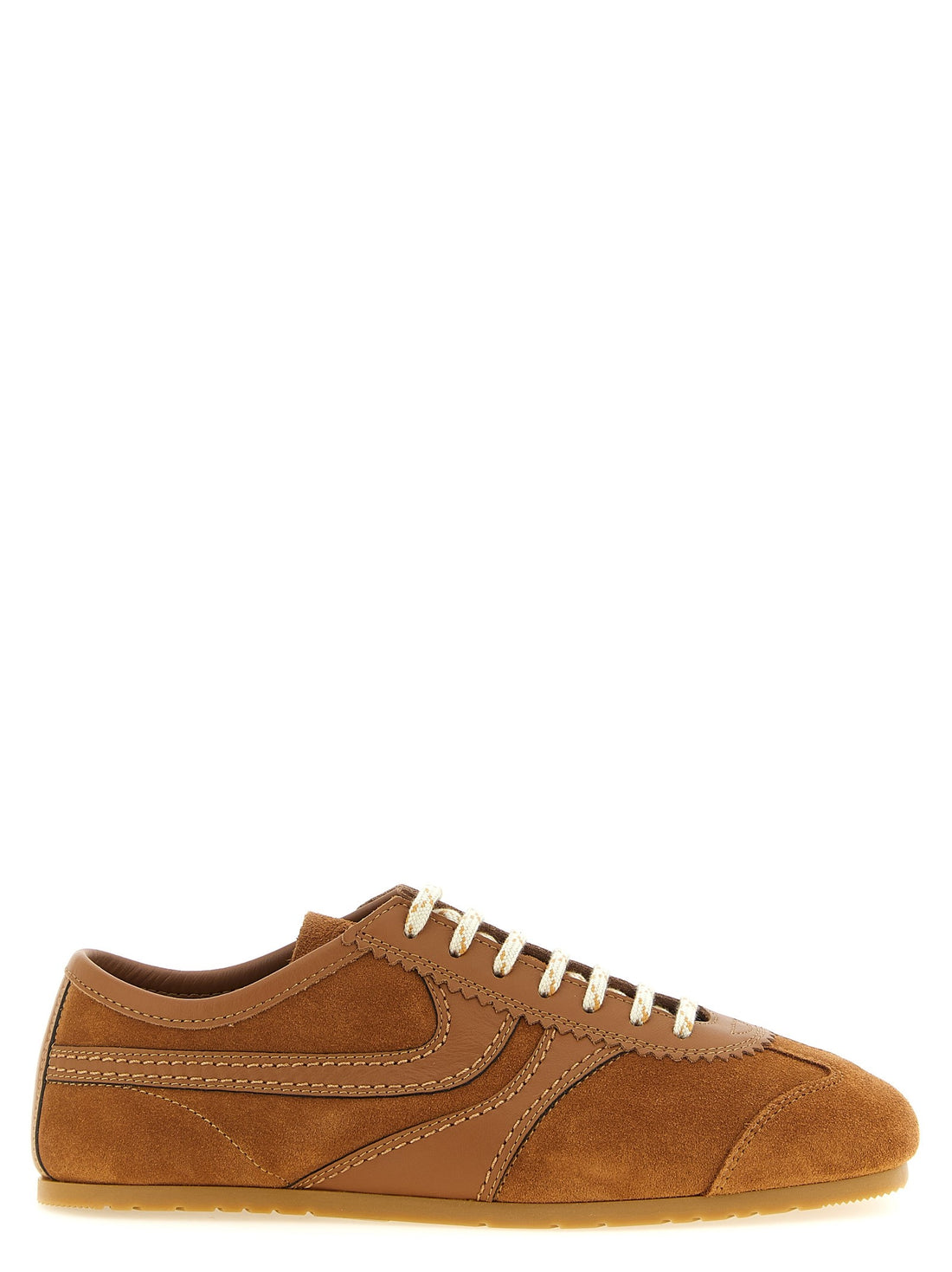 Dries Van Noten - Suede sneakers Brown