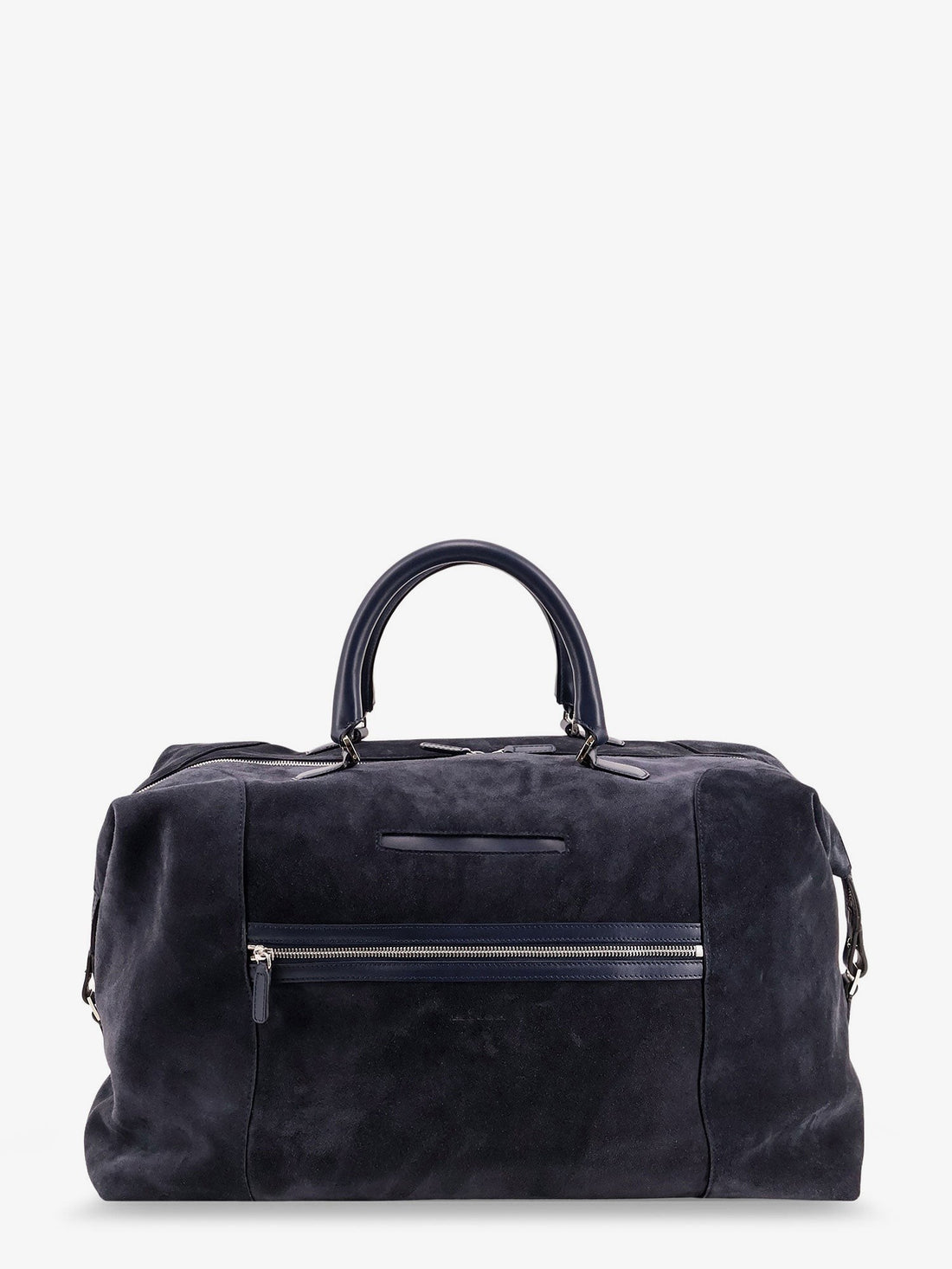 KITON CIRO PAONE Suede Weekend travel bag