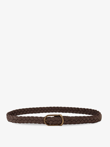 Suede woven belt