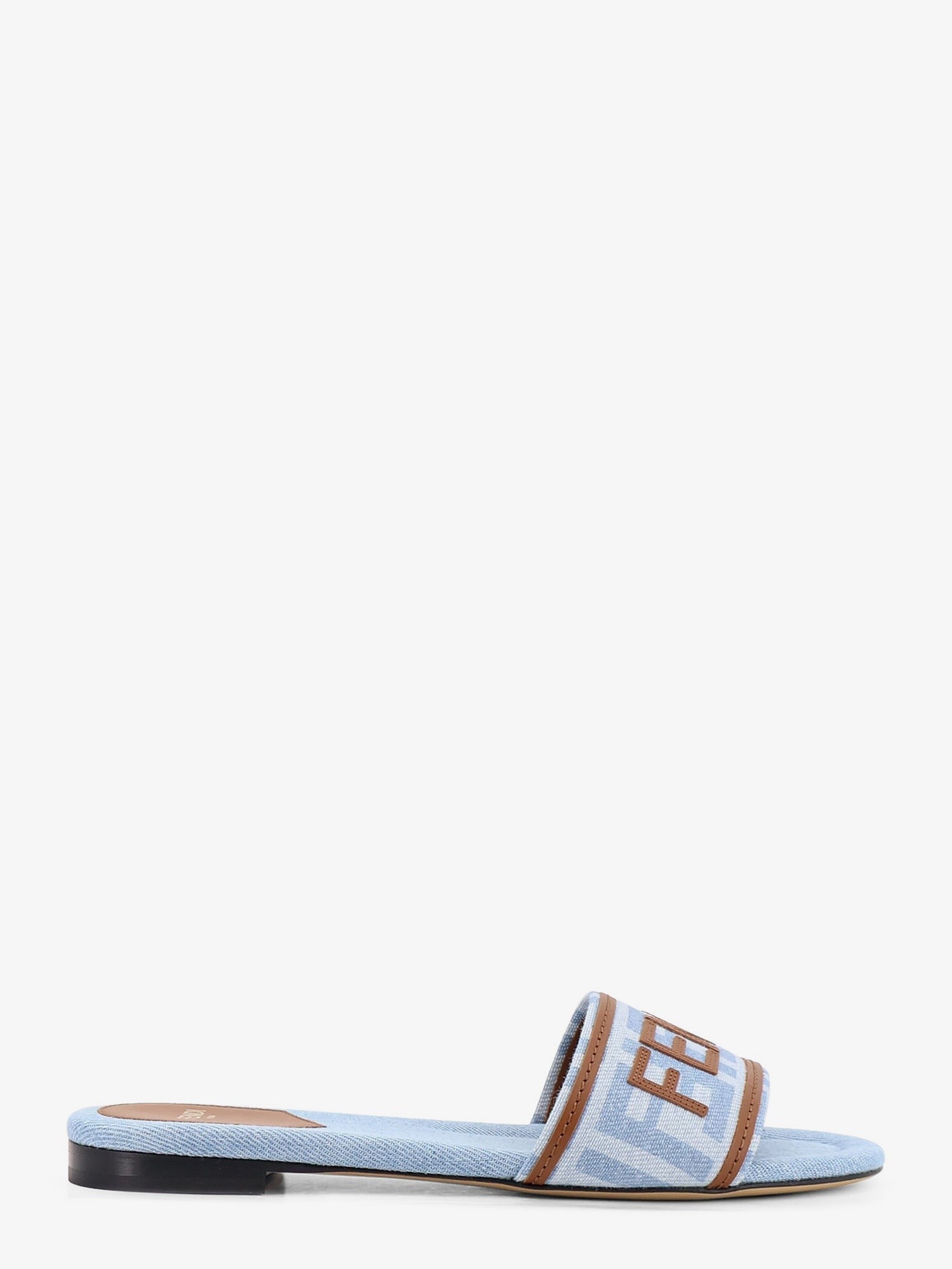 Fendi - Sunshine FF denim sandals