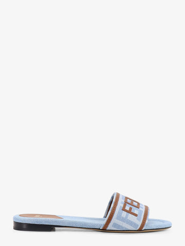 Fendi - Sunshine FF denim sandals