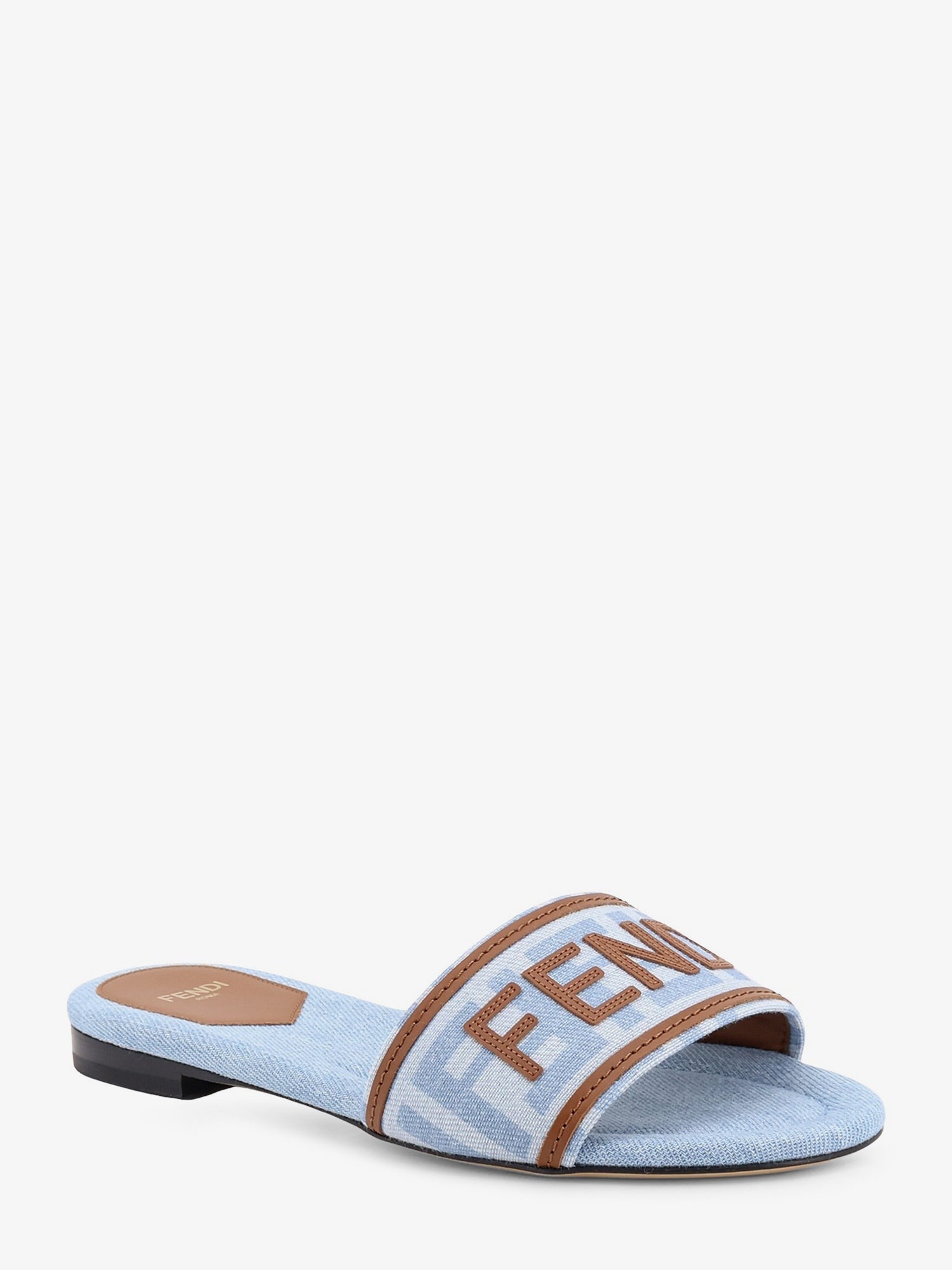 Fendi - Sunshine FF denim sandals