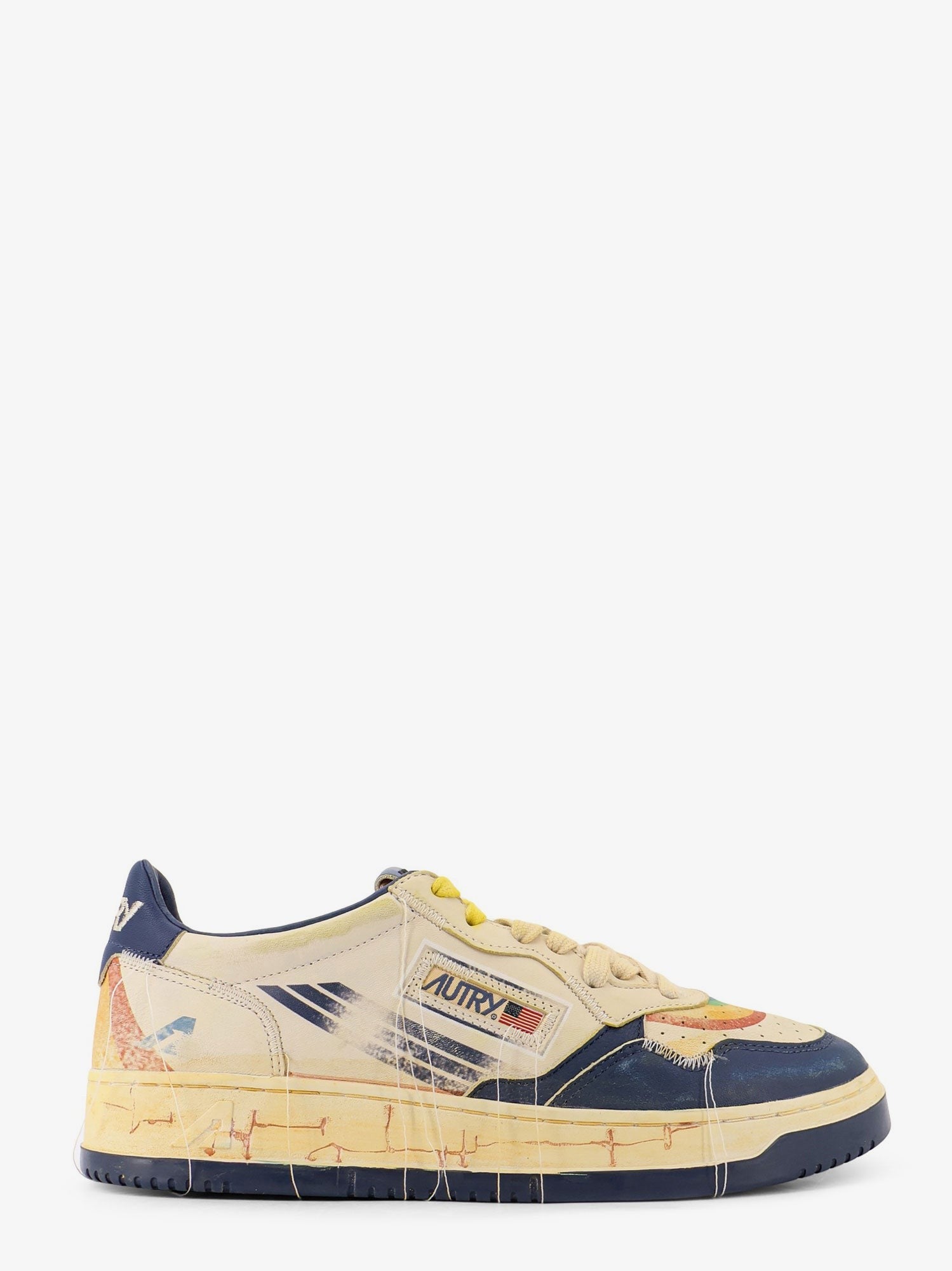 Super Vintage leather low-top sneakers