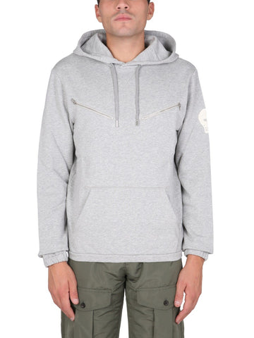 Alexander Mcqueen - SWEATSHIRT WITH EMBROIDERED SKULL sweatshirt-with-embroidered-skull_cc94210e-22f8-4da7-8c8a-bd8e086fb0c5