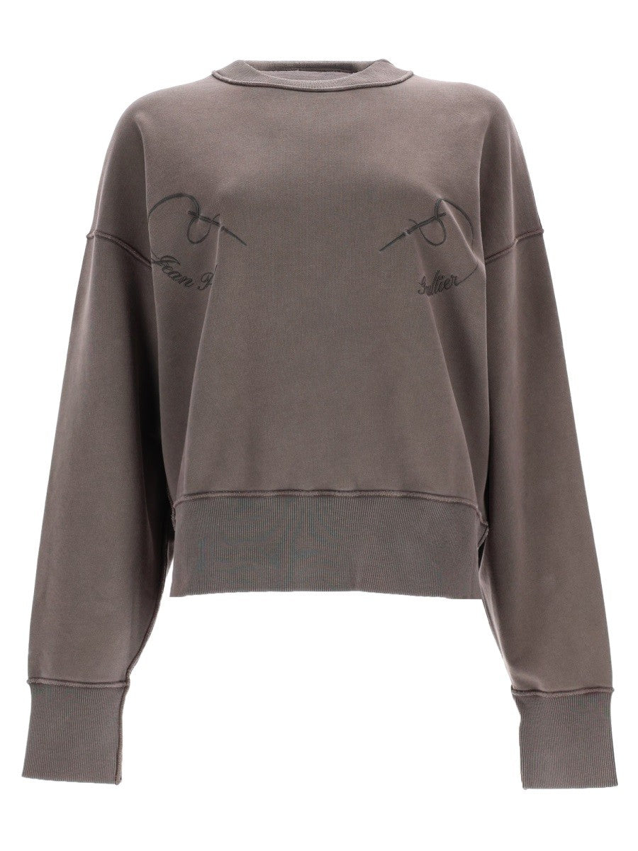 JEAN PAUL GAULTIER - SWEATSHIRT WITH EMBROIDERY sweatshirt-with-embroidery_8c9b1769-f170-48dd-8f92-6297e616a1c8