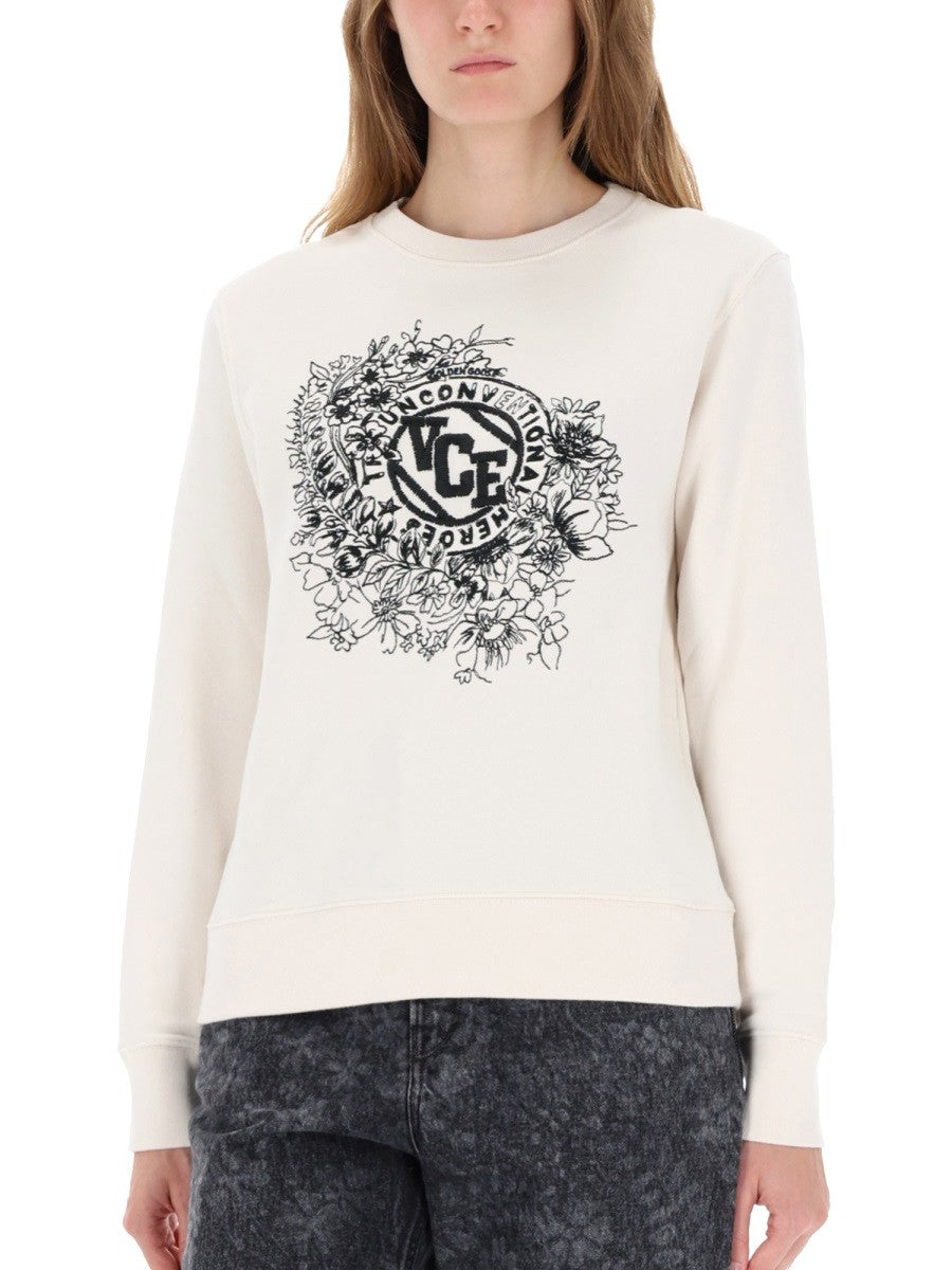 SWEATSHIRT WITH EMBROIDERY