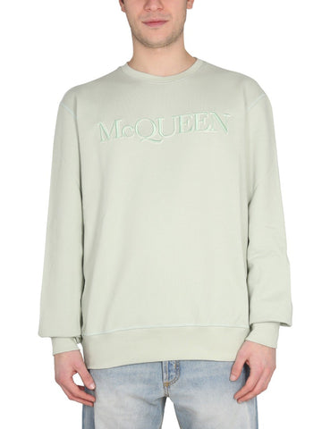 Alexander Mcqueen - SWEATSHIRT WITH LOGO EMBROIDERY sweatshirt-with-logo-embroidery_d8ccd24e-0b78-429a-a122-411b4053f331