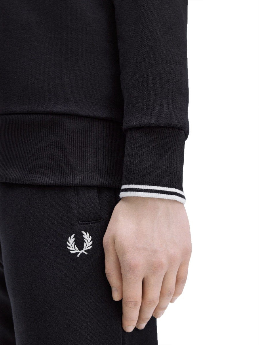 SWEATSHIRT WITH LOGO EMBROIDERY