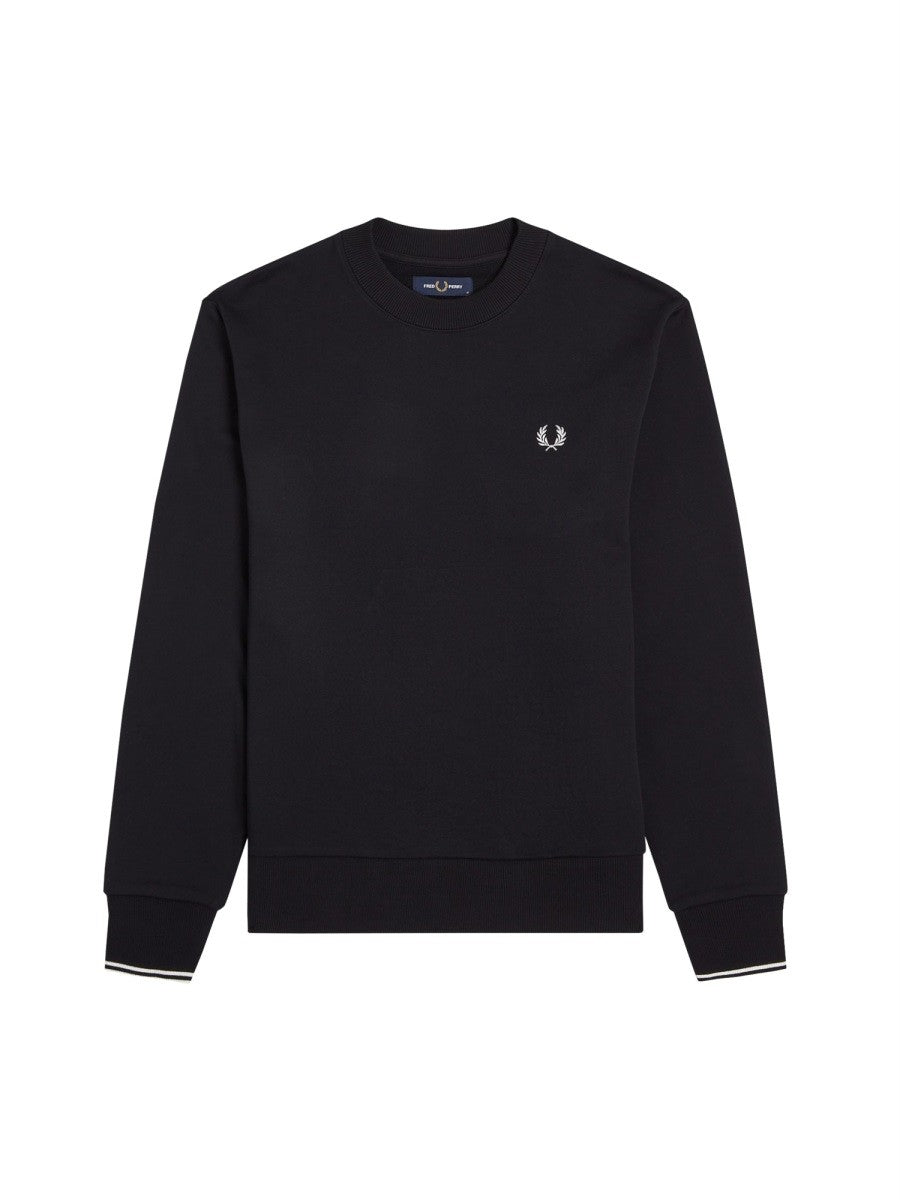 SWEATSHIRT WITH LOGO EMBROIDERY