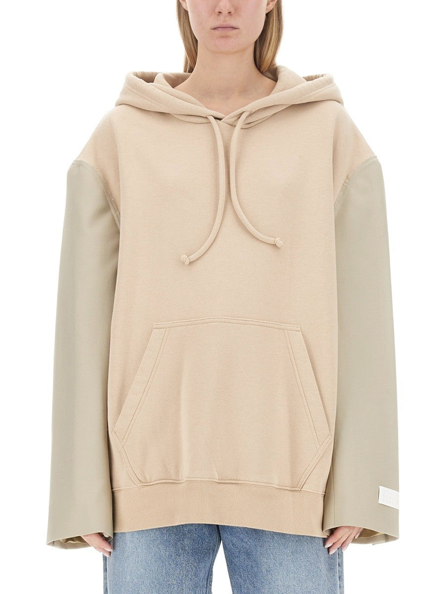 MM6 MAISON MARGIELA - SWEATSHIRT WITH LOGO sweatshirt-with-logo_06e51550-12f6-43b2-a4a4-5b8e2e4c1468