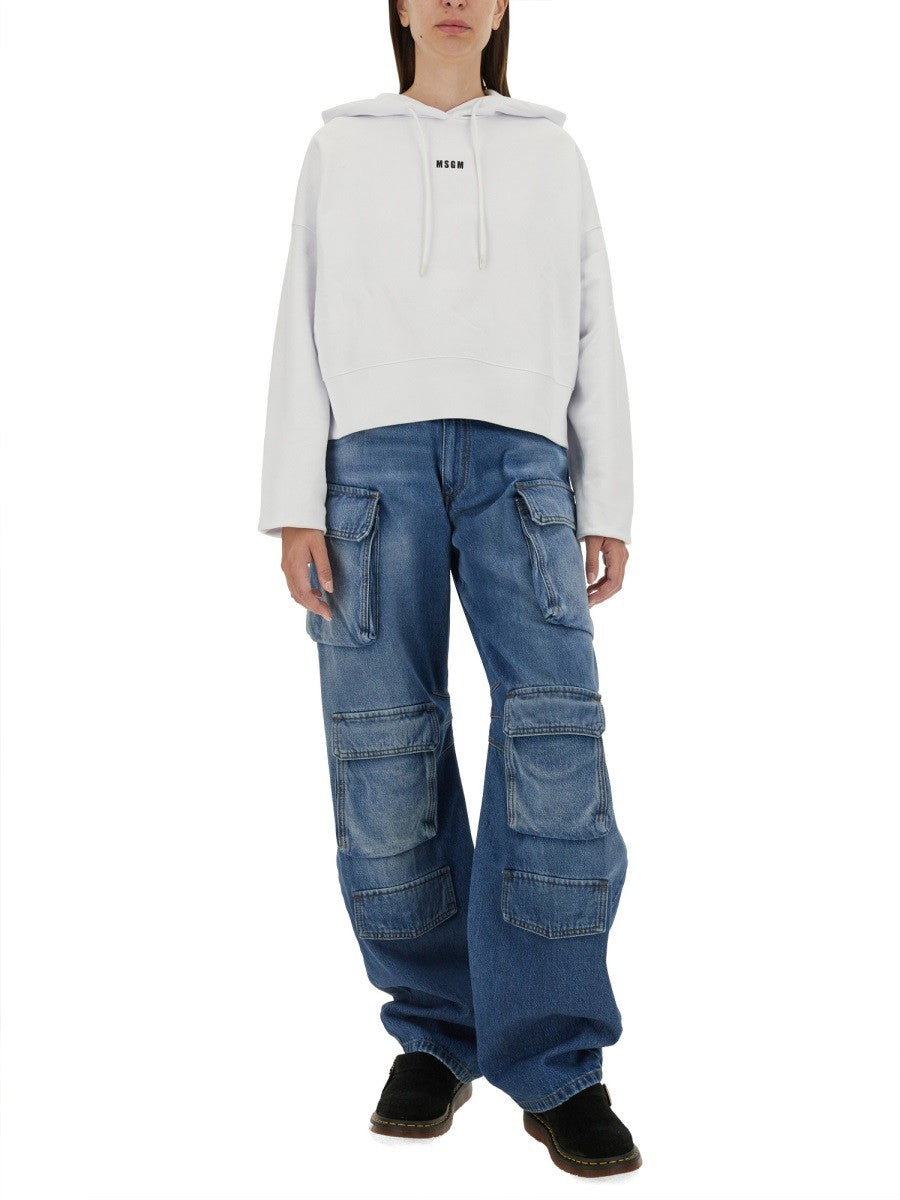 SWEATSHIRT WITH LOGO