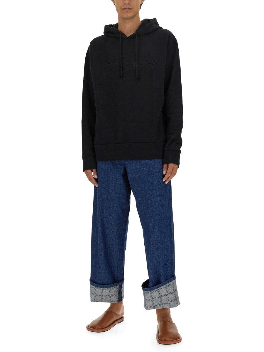 jw anderson jw anderson - SWEATSHIRT WITH LOGO