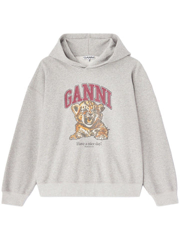 GANNI - SWEATSHIRT WITH LOGO sweatshirt-with-logo_3a150377-28f4-4141-9280-a42f875f91ed