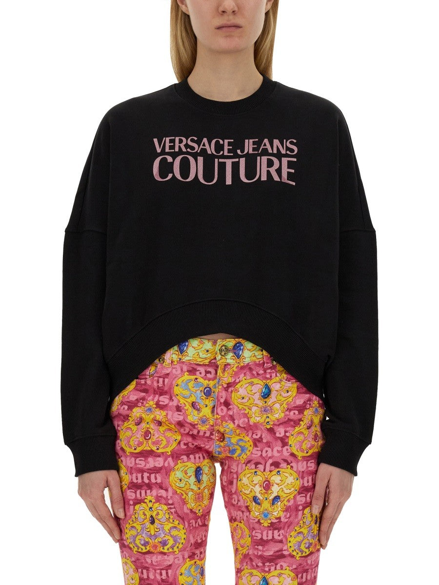 Versace Jeans Couture - SWEATSHIRT WITH LOGO sweatshirt-with-logo_6250efa1-1c6a-4ae7-a900-cc4c34deab3c
