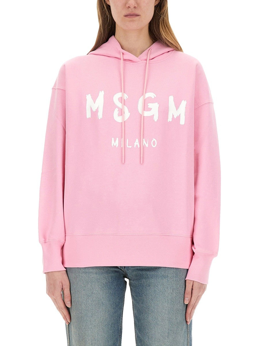 msgm - SWEATSHIRT WITH LOGO sweatshirt-with-logo_6f3baa3d-5423-407e-81e3-c6010ca8bda0