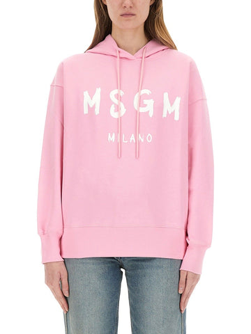 msgm - SWEATSHIRT WITH LOGO sweatshirt-with-logo_6f3baa3d-5423-407e-81e3-c6010ca8bda0