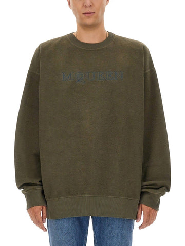 Alexander Mcqueen - SWEATSHIRT WITH LOGO sweatshirt-with-logo_a0609b87-6dde-4f5c-bd13-cc4edf7ed02d