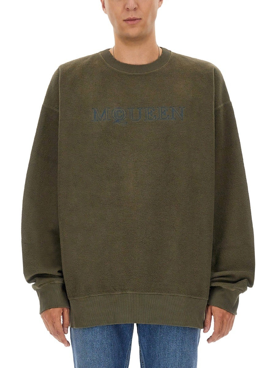 Alexander Mcqueen - SWEATSHIRT WITH LOGO sweatshirt-with-logo_a0609b87-6dde-4f5c-bd13-cc4edf7ed02d