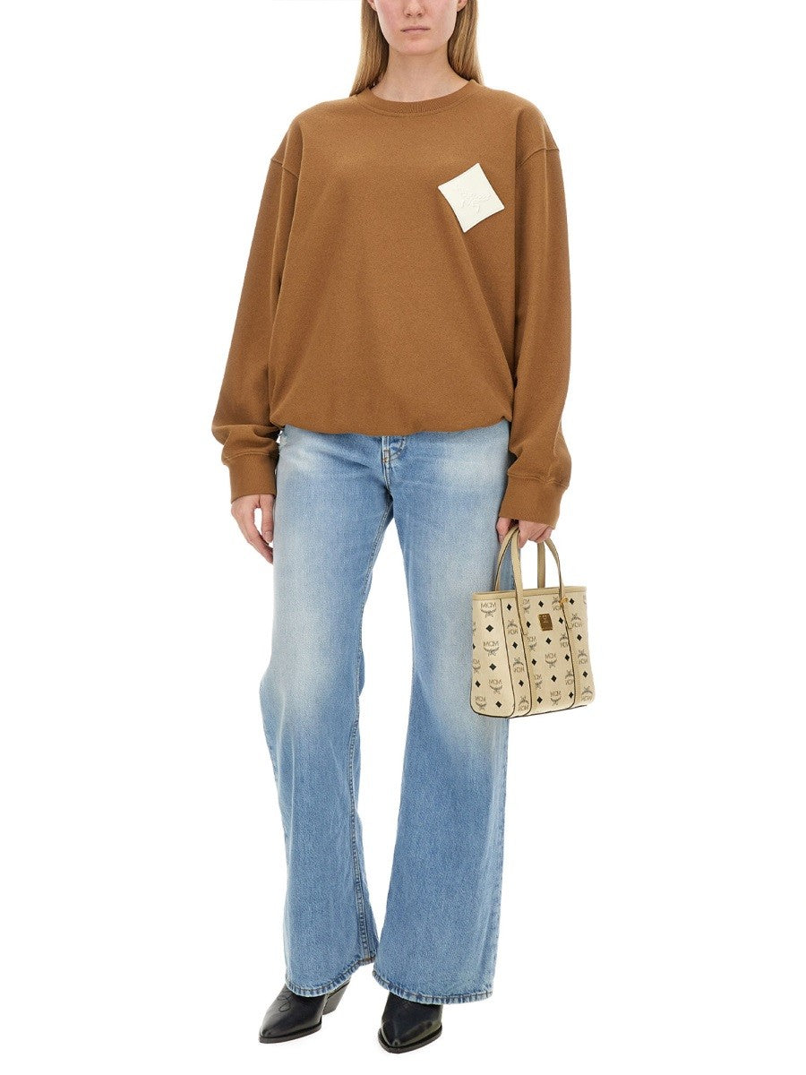 MCM MCM - SWEATSHIRT WITH LOGO