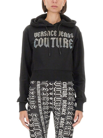 Versace Jeans Couture - SWEATSHIRT WITH LOGO sweatshirt-with-logo_c20a975e-71ce-4a3d-b2ab-e6481dccfc1a