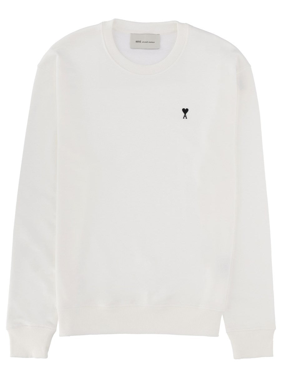 AMI PARIS - SWEATSHIRT WITH LOGO sweatshirt-with-logo_c3ebb1a4-ece2-4c23-93d2-e72d616ce34e