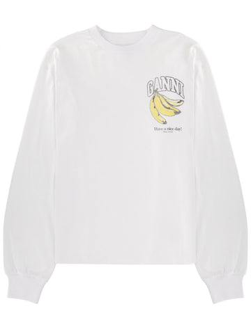 GANNI - SWEATSHIRT WITH LOGO sweatshirt-with-logo_d83846e3-9425-4f8a-82df-cf0283a2a8f1