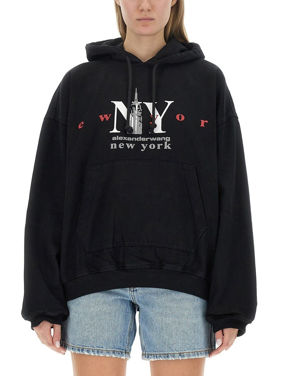 SWEATSHIRT WITH LOGO