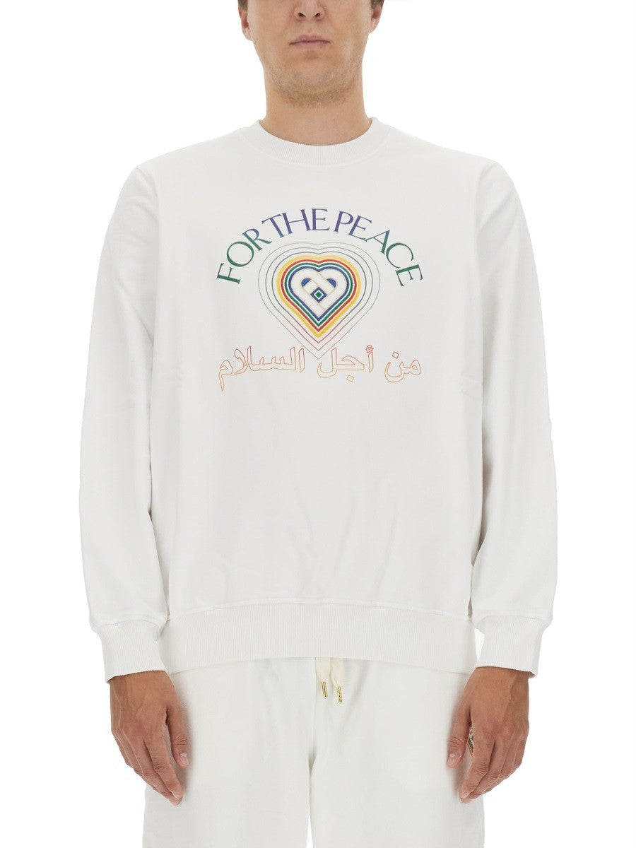 CASABLANCA - SWEATSHIRT WITH LOGO sweatshirt-with-logo_ea1800eb-66d4-4b60-a03d-f003fba9e64a