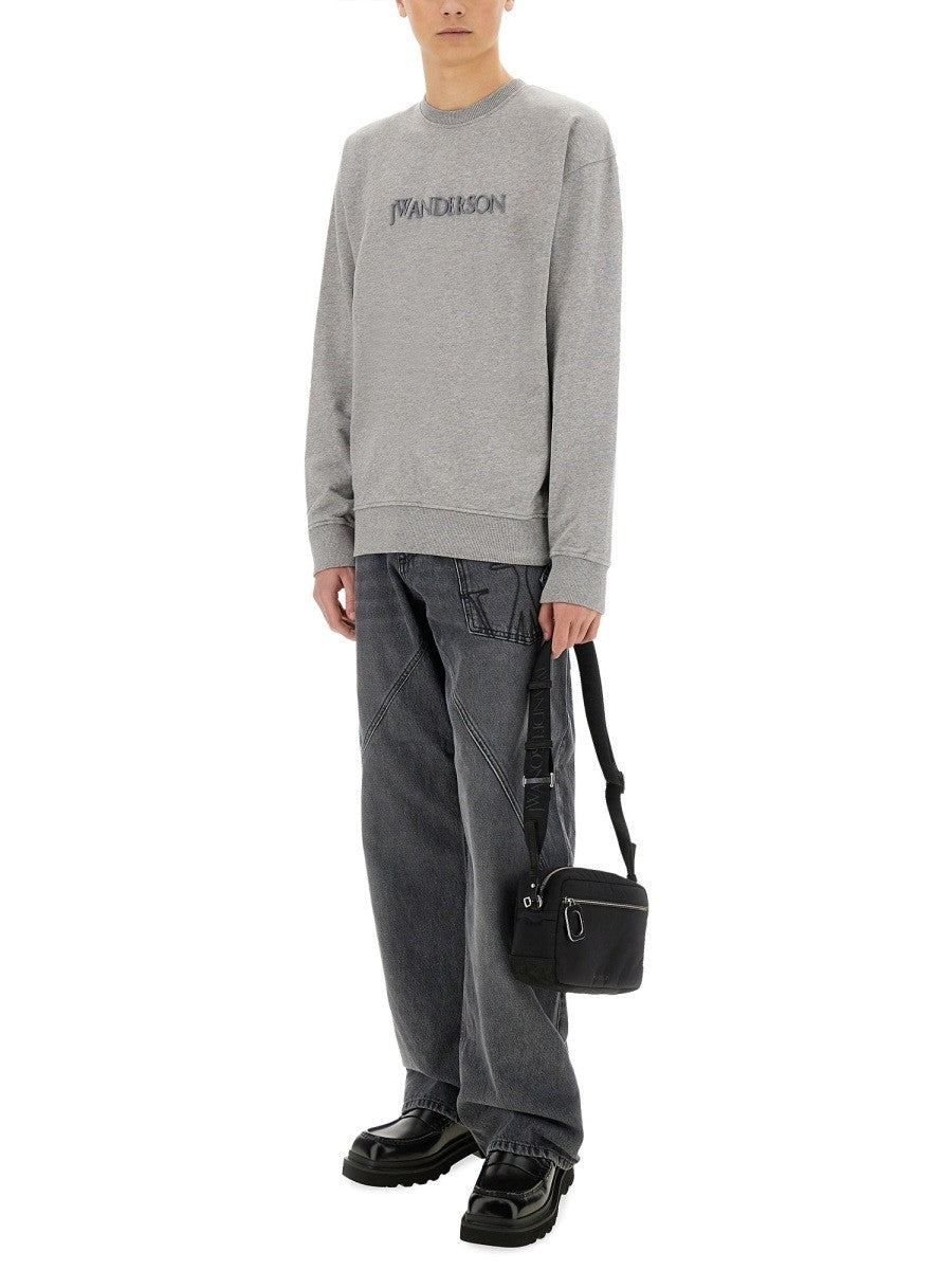 jw anderson jw anderson - SWEATSHIRT WITH LOGO