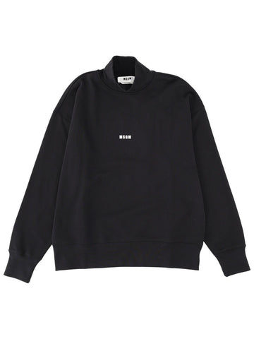 msgm - SWEATSHIRT WITH MICRO LOGO sweatshirt-with-micro-logo