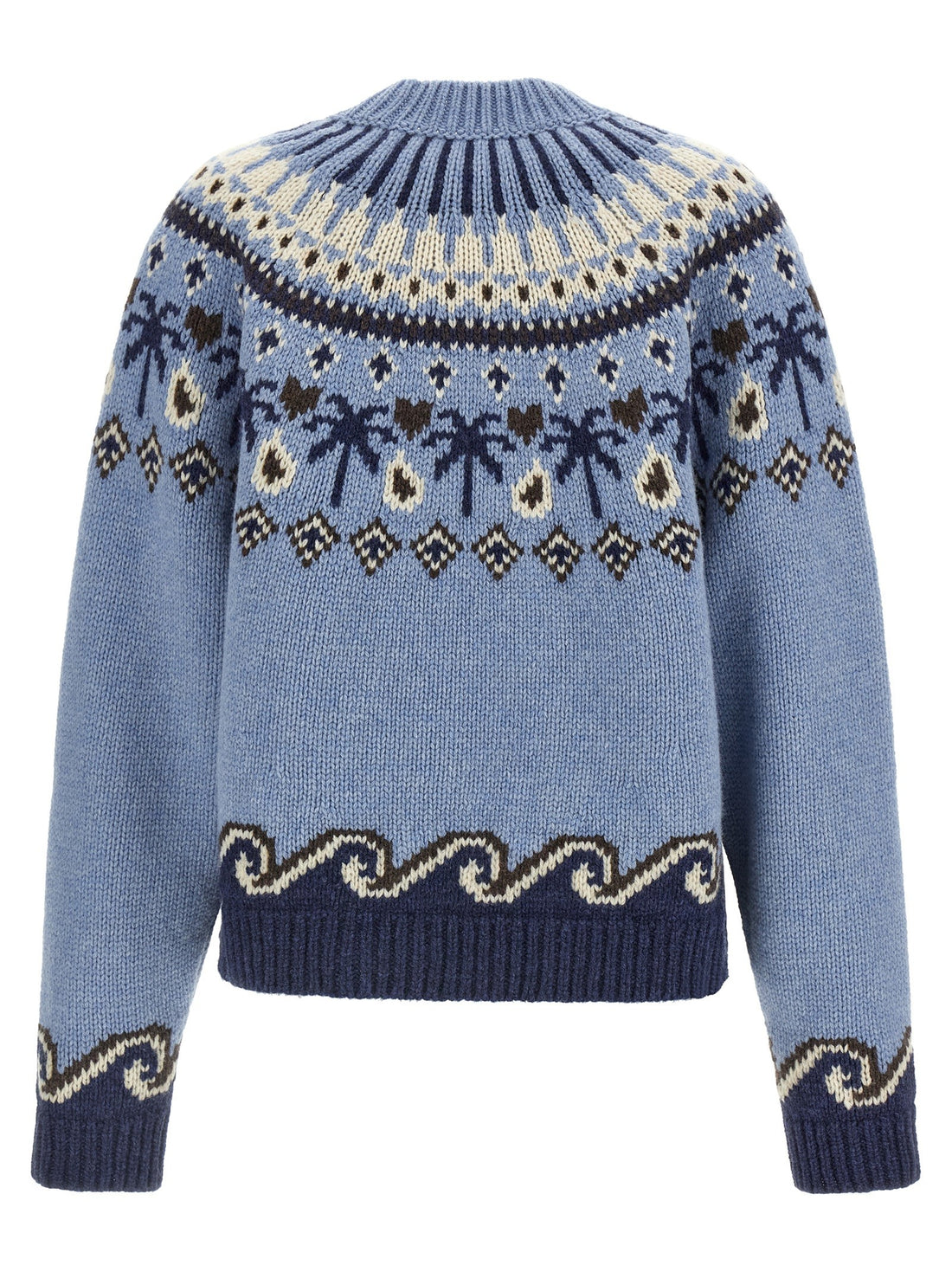 ALANUI - 'Sweet Winter' sweater Light Blue