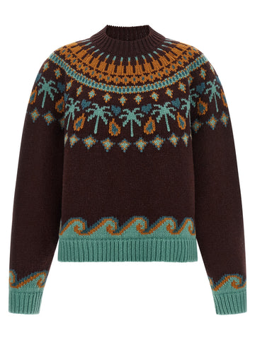 ALANUI - 'Sweet Winter' sweater Brown