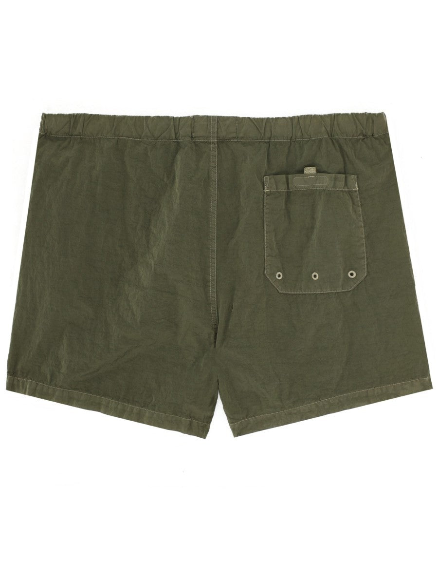 Stone Island - SWIMSUIT WITH LOGO PATCH