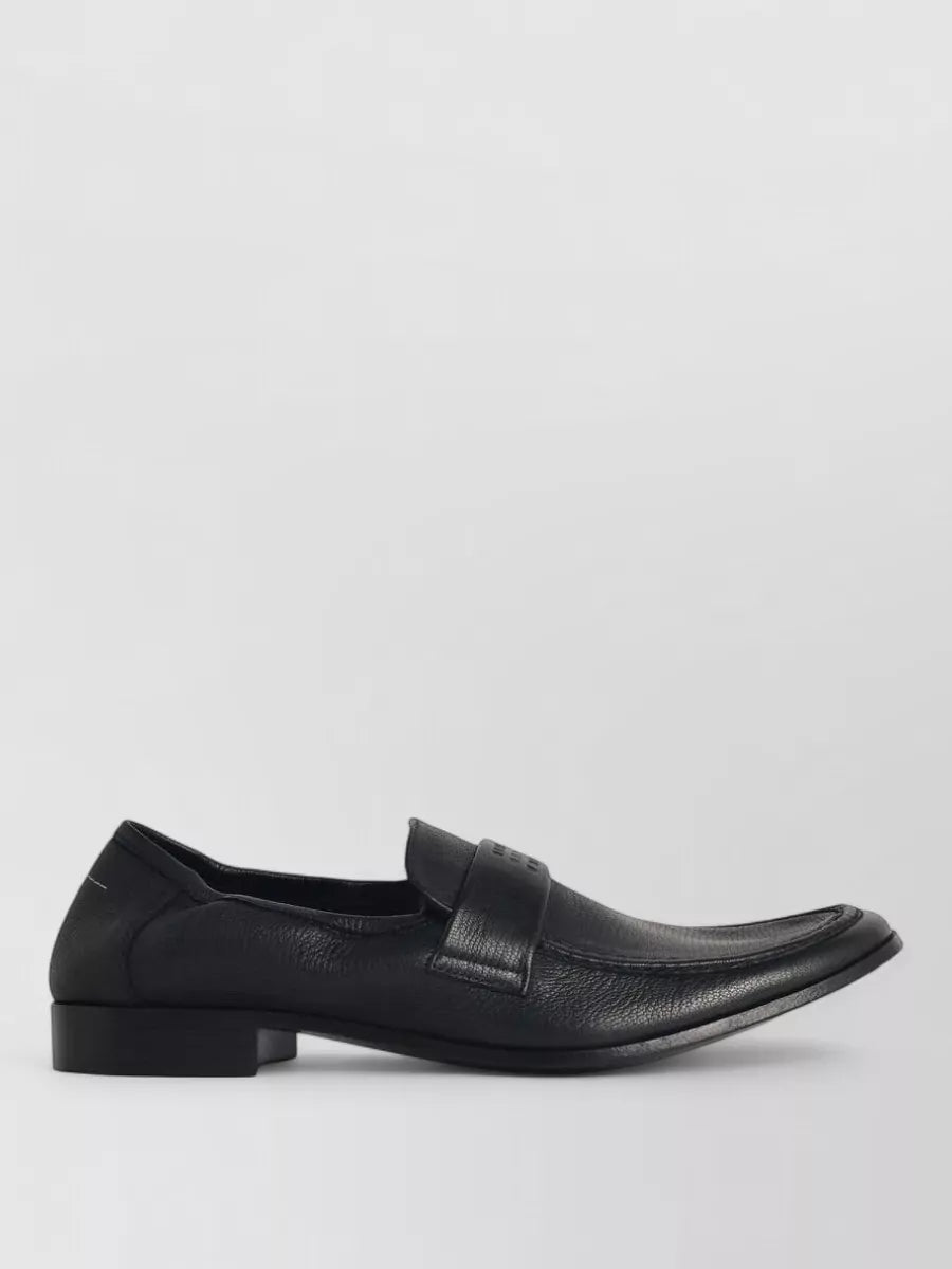 MM6 MAISON MARGIELA - Swing-toe Leather Loafers