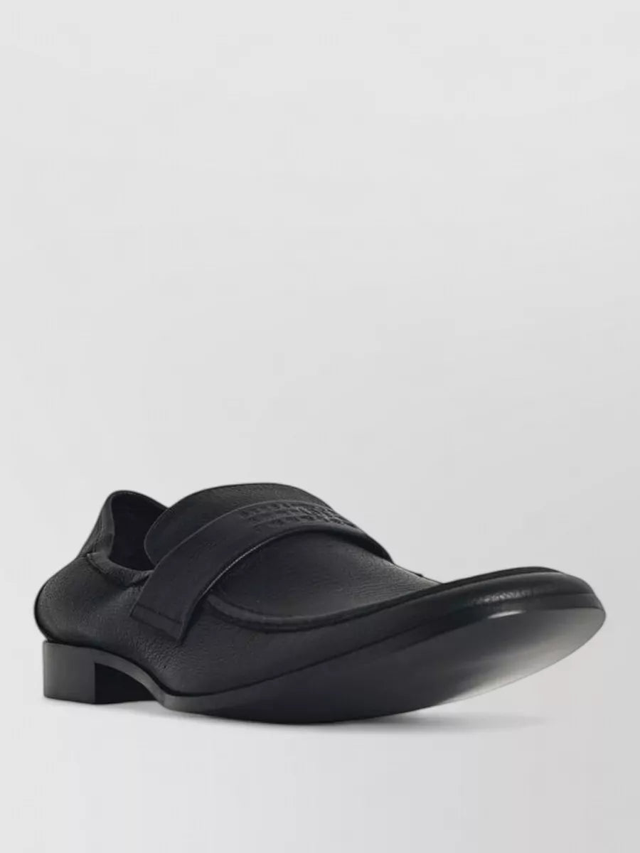 MM6 MAISON MARGIELA - Swing-toe Leather Loafers