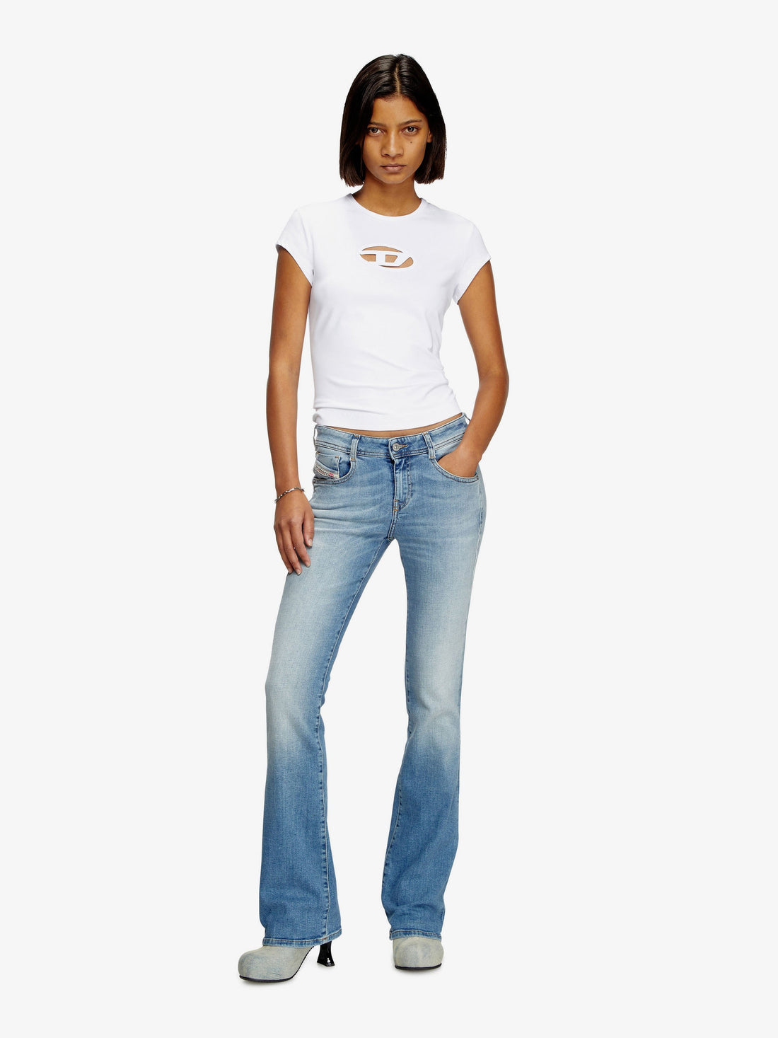 T-Angie T-shirt in stretch cotton