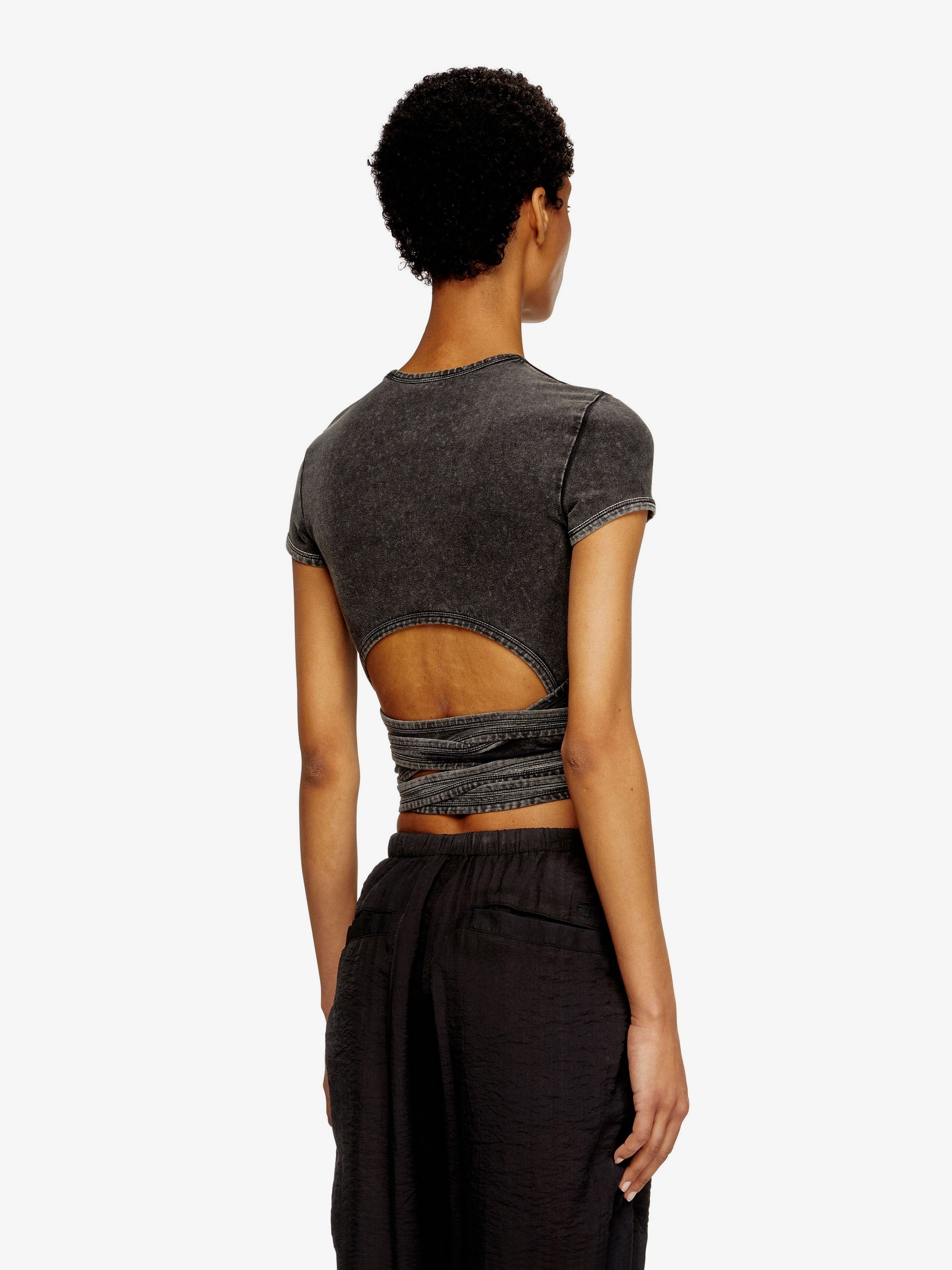 T-Bunny Tail-R1 cotton T-shirt