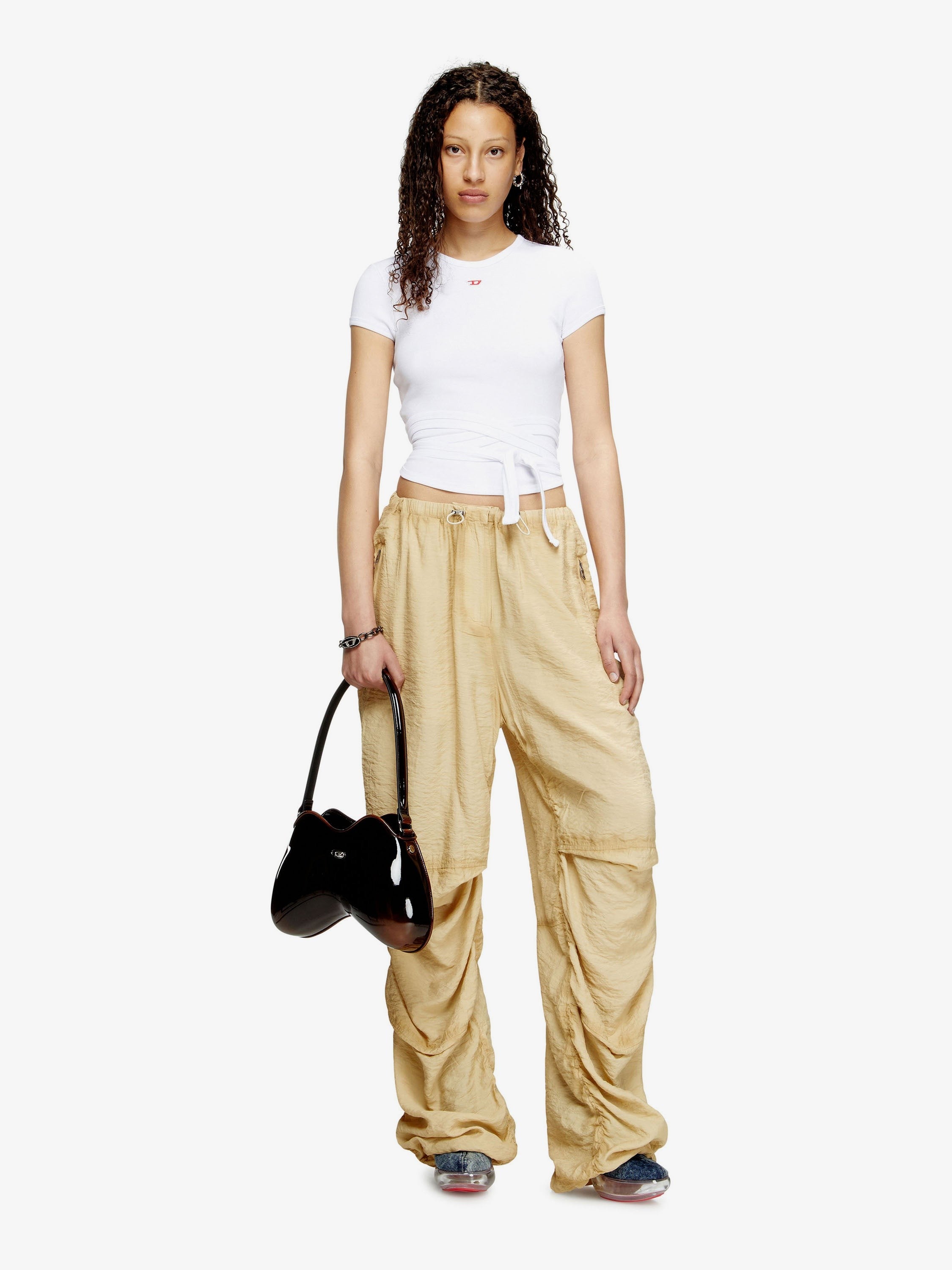 T-Bunny -Tail stretch cotton top