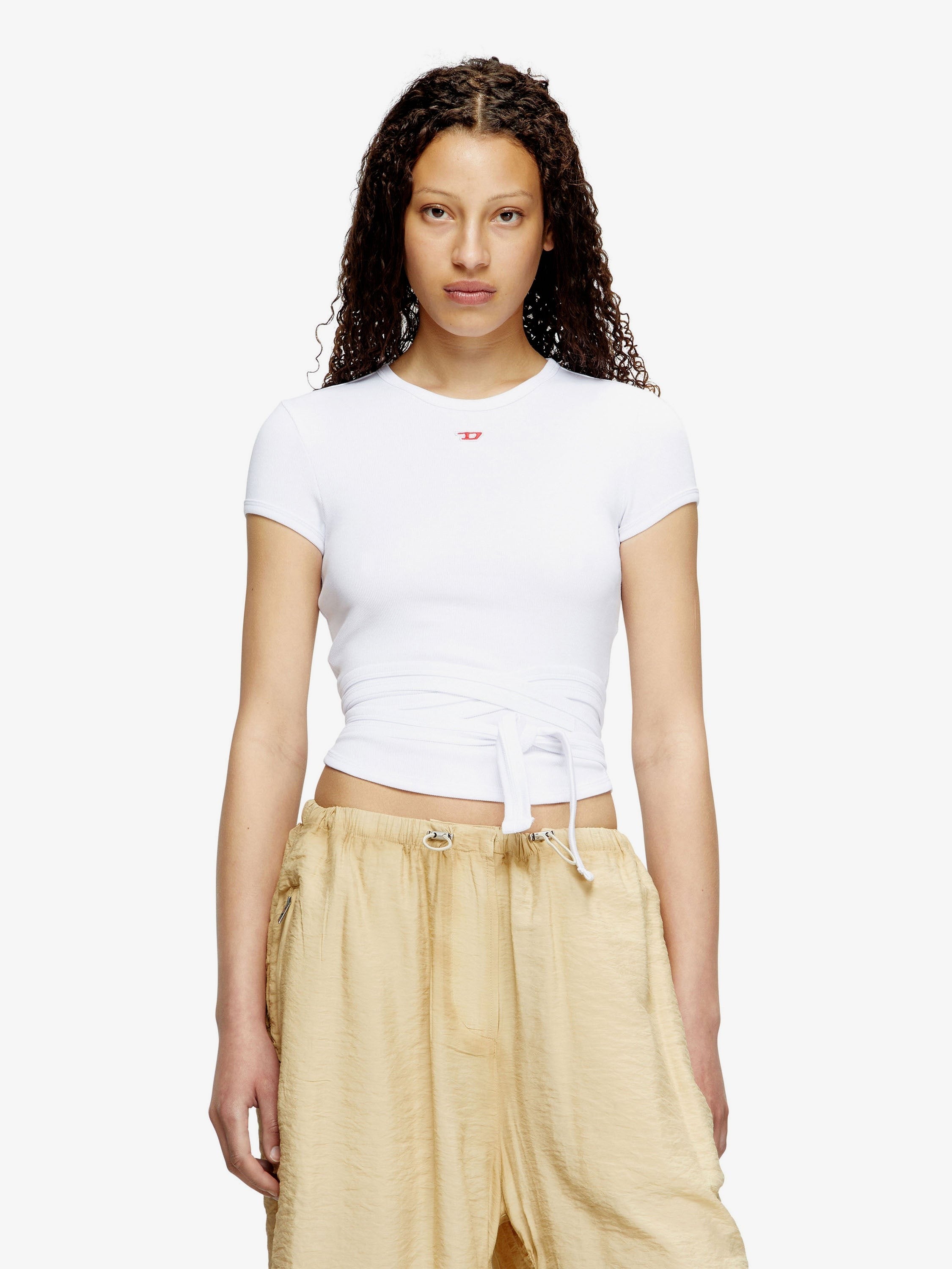 T-Bunny -Tail stretch cotton top