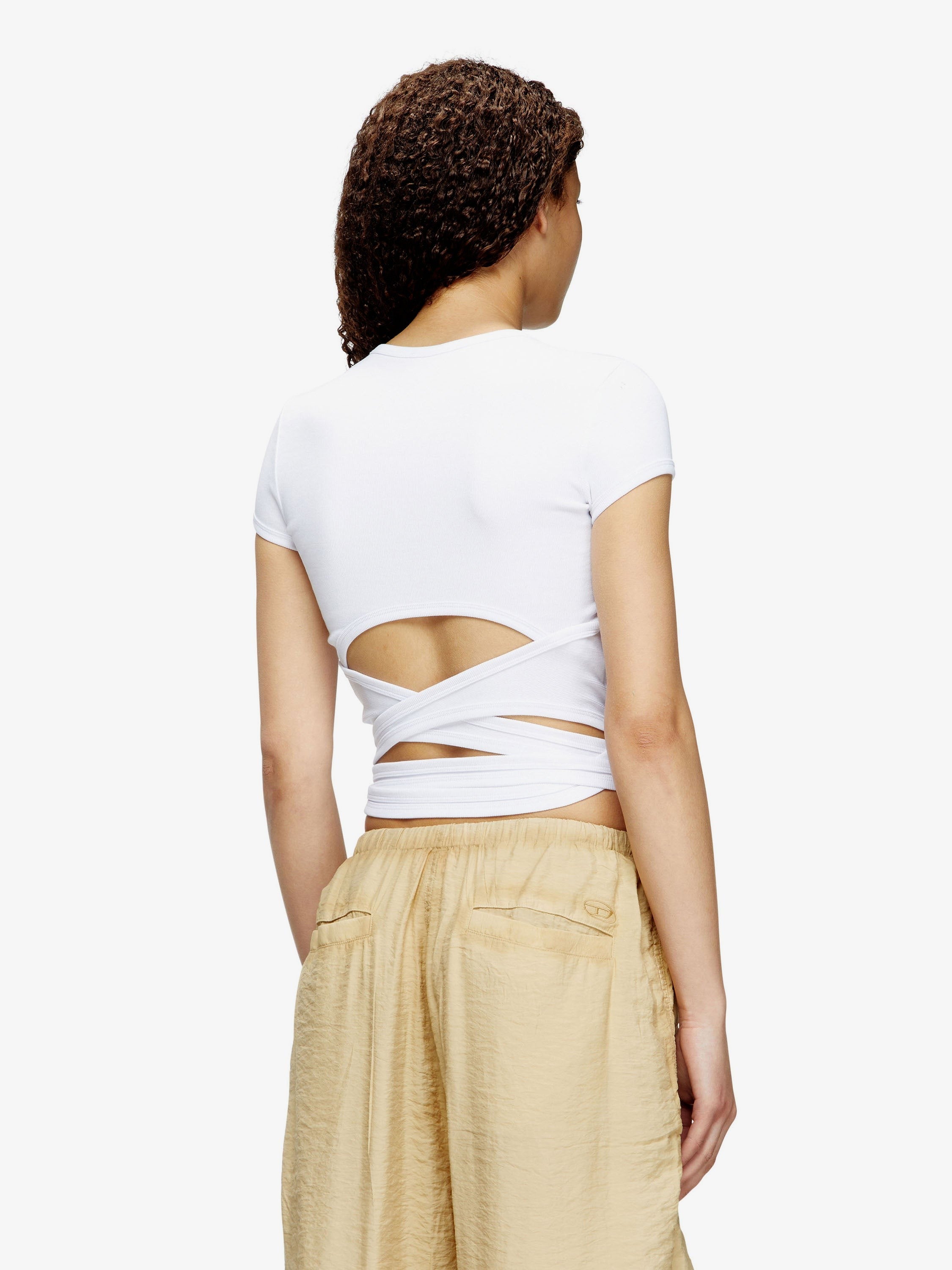 T-Bunny -Tail stretch cotton top