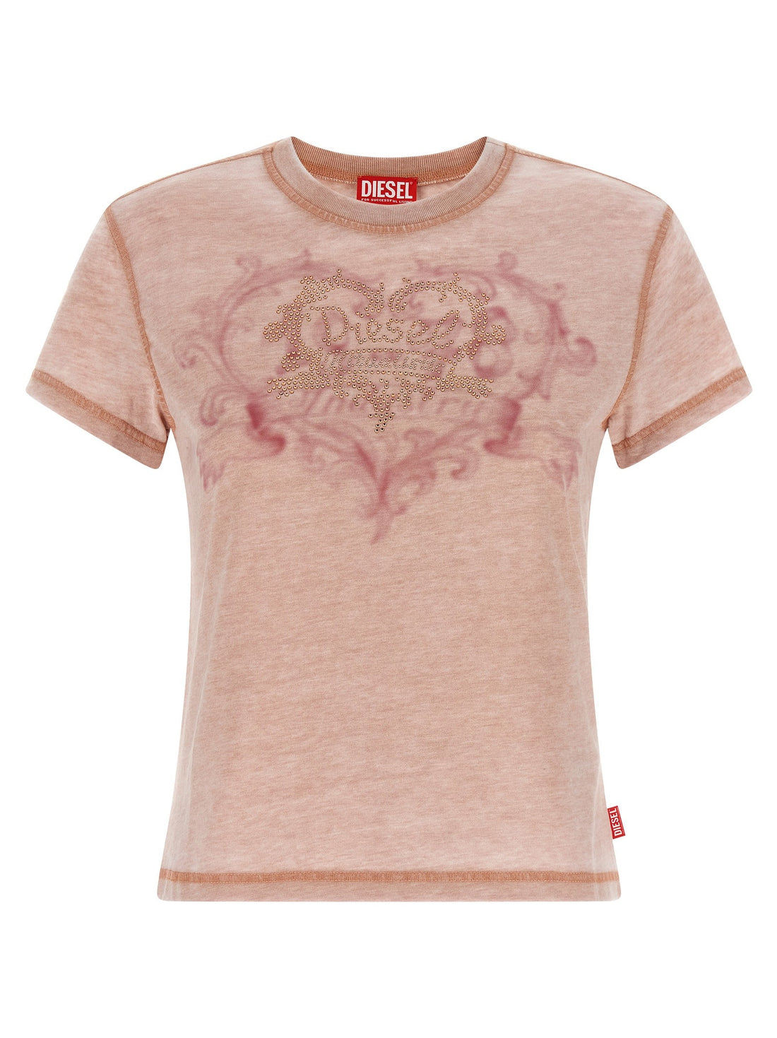 Diesel - 'T-Ila-Aa1' T-shirt Pink