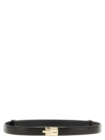 TOM FORD - 'T Latch' belt Brown