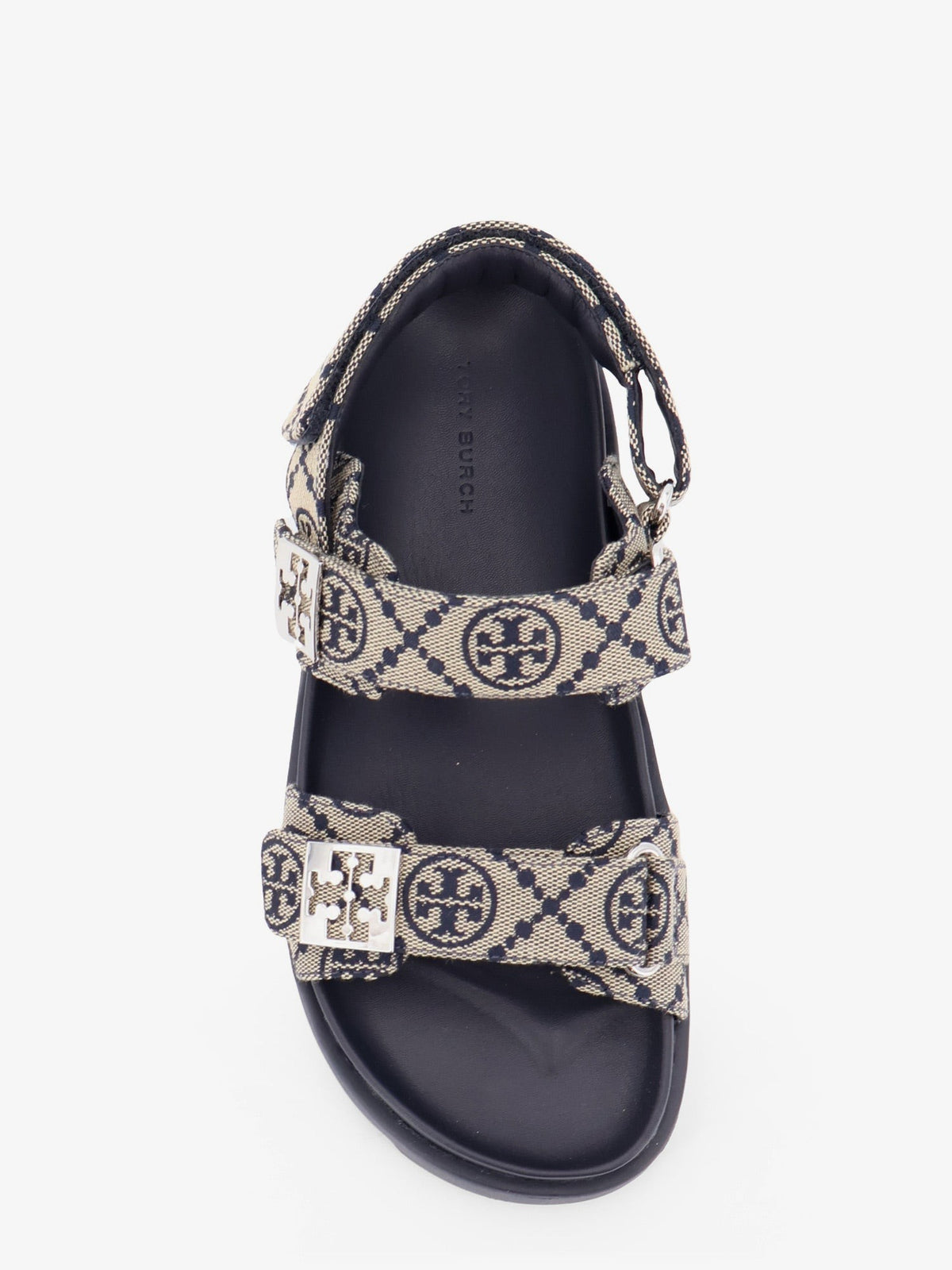 Tory Burch - T Mono Perfect Monogram fabric sandals t-mono-perfect-monogram-fabric-sandals_d28e702d-6e4b-4d0d-9928-f60ee0db8106