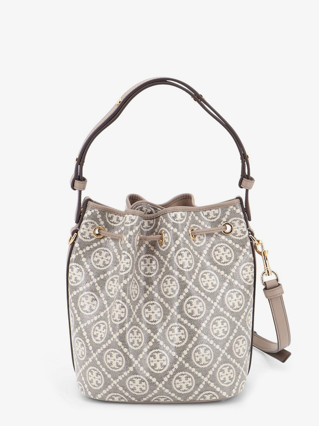 Tory Burch - T Monogram coated canvas bucket bag t-monogram-coated-canvas-bucket-bag_3b9a7b5f-bc65-4307-b7f1-55666b22f958