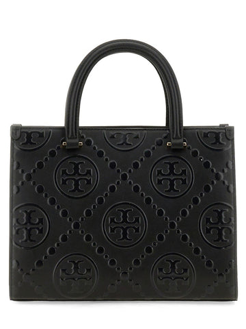 "T MONOGRAM" HANDBAG