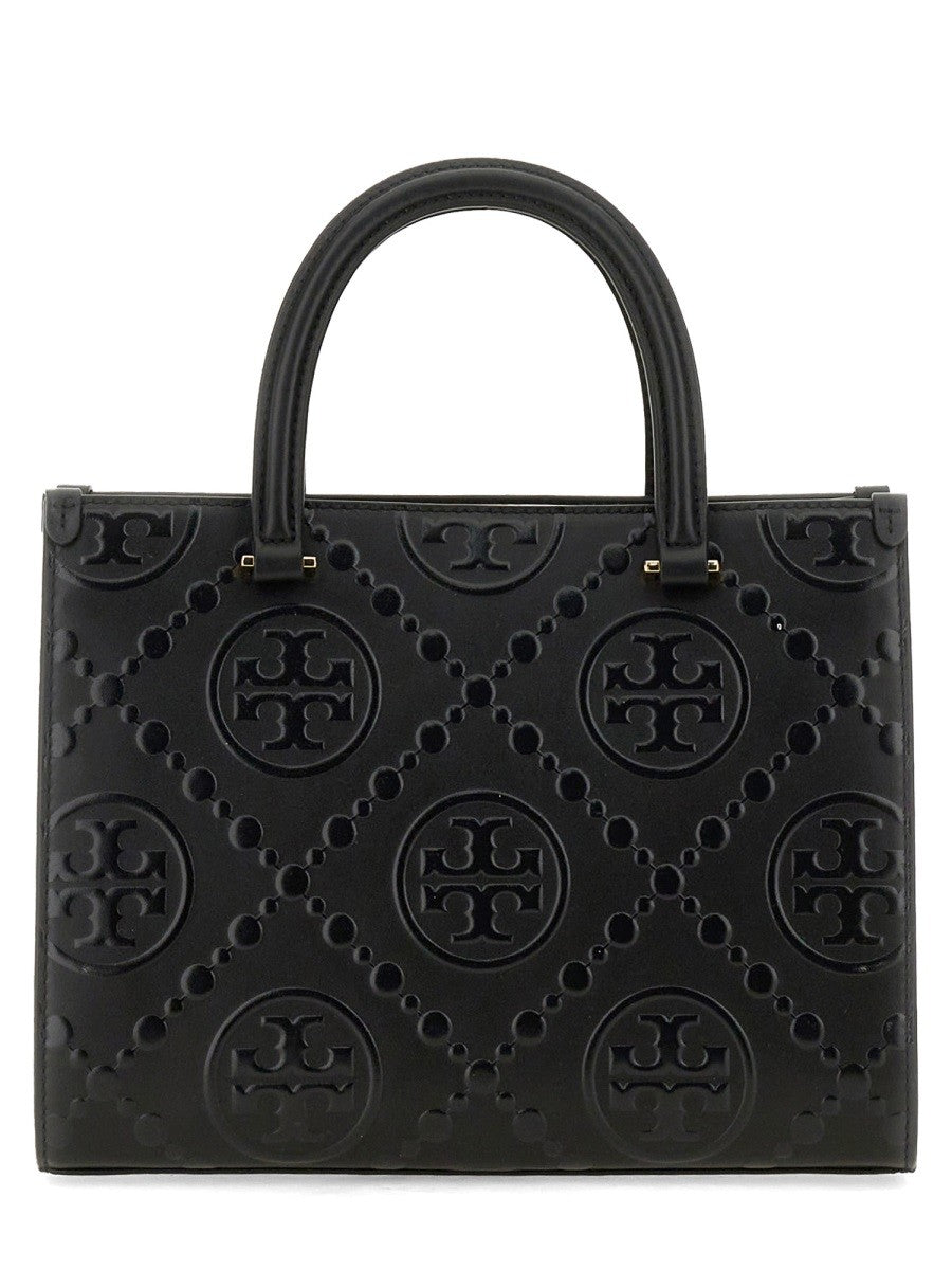 "T MONOGRAM" HANDBAG