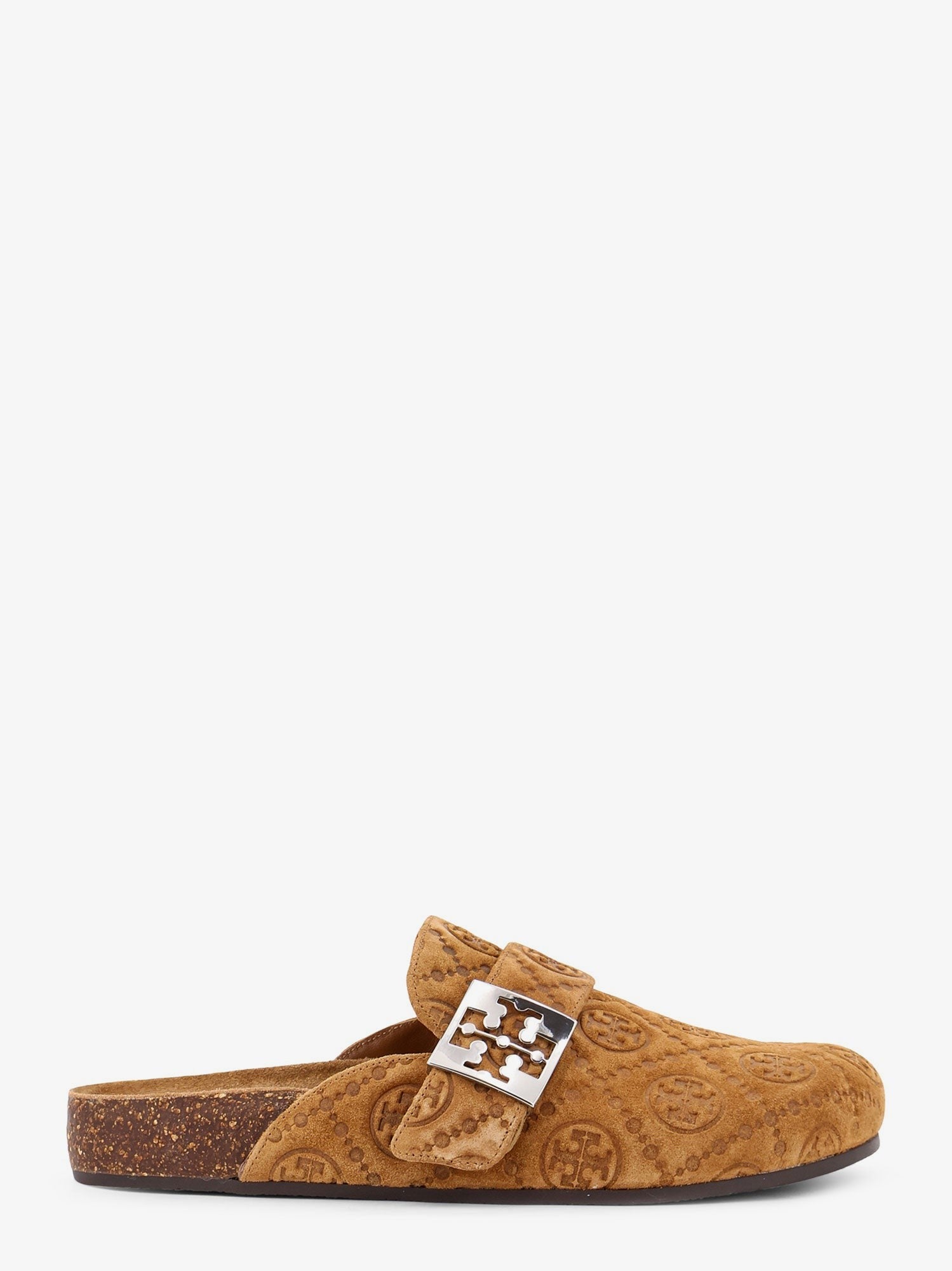 T Monogram Mellow jacquard suede Mule
