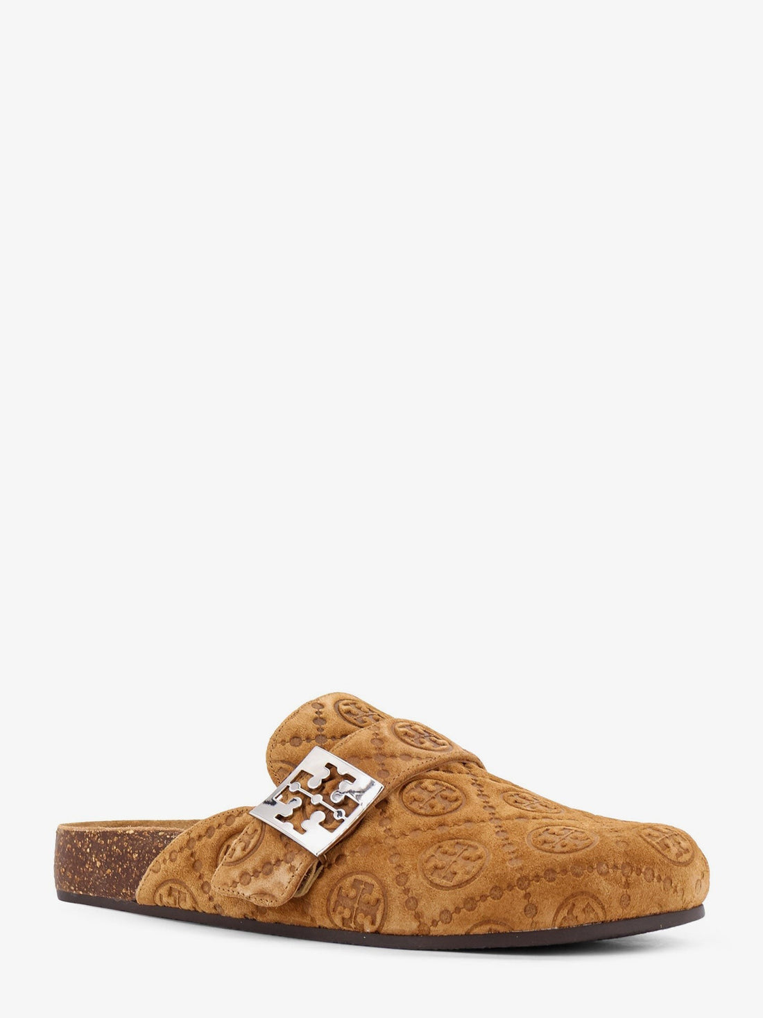 Tory Burch - T Monogram Mellow jacquard suede Mule t-monogram-mellow-jacquard-suede-mule