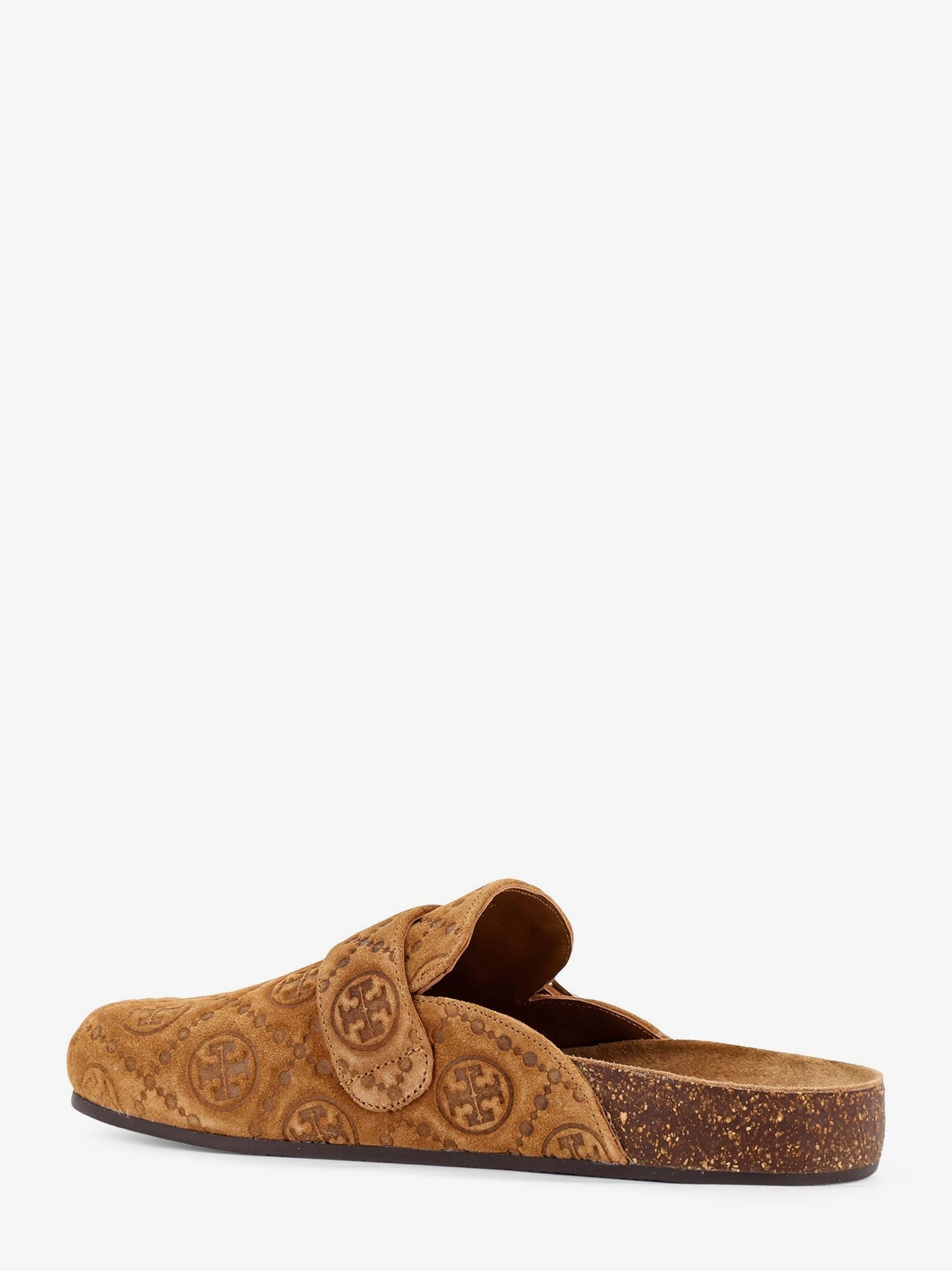T Monogram Mellow jacquard suede Mule
